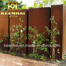 Corten Steel Decorative Metal Outdoor Screens